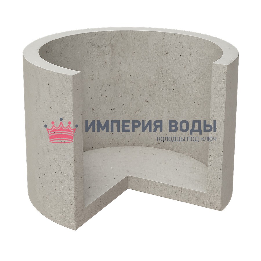 Бетонное кольцо с дном КСД 15-6